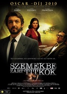 El secreto de sus ojos - Hungarian Movie Poster (xs thumbnail)