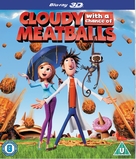 Cloudy with a Chance of Meatballs - British Blu-Ray movie cover (xs thumbnail)