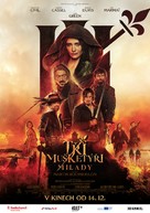 Les trois mousquetaires: Milady - Czech Movie Poster (xs thumbnail)