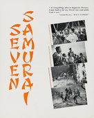 Shichinin no samurai - British poster (xs thumbnail)