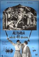 Ali Baba and the Forty Thieves - Swedish Movie Poster (xs thumbnail)