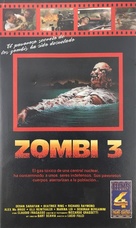 Zombi 3 - Spanish VHS movie cover (xs thumbnail)