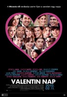 Valentine's Day - Hungarian Movie Poster (xs thumbnail)
