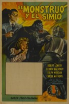 The Monster and the Ape - Argentinian Movie Poster (xs thumbnail)