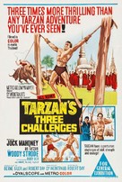 Tarzan&#039;s Three Challenges - Australian Movie Poster (xs thumbnail)