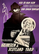 The Saint&#039;s Return - Danish Movie Poster (xs thumbnail)