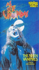 As Sete Vampiras - VHS movie cover (xs thumbnail)