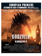 Godzilla - British Movie Poster (xs thumbnail)