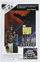 The Right Stuff - Belgian Movie Poster (xs thumbnail)