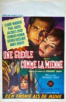 Une gueule comme la mienne - Belgian Movie Poster (xs thumbnail)