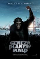 Rise of the Planet of the Apes - Polish Movie Poster (xs thumbnail)