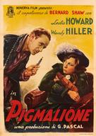 Pygmalion - Italian Movie Poster (xs thumbnail)
