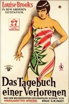 Tagebuch einer Verlorenen - German Movie Poster (xs thumbnail)