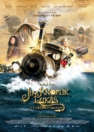 Jim Knopf und Lukas der Lokomotivf&uuml;hrer - Czech Movie Poster (xs thumbnail)
