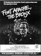 Fort Apache the Bronx - British poster (xs thumbnail)