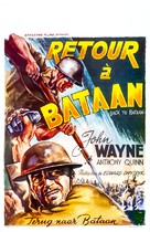Back to Bataan - Belgian Movie Poster (xs thumbnail)
