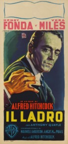 The Wrong Man - Italian Movie Poster (xs thumbnail)
