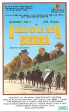 Ride the High Country - Spanish VHS movie cover (xs thumbnail)