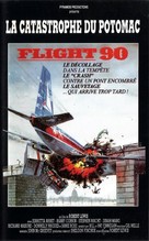 Flight 90: Disaster on the Potomac - French VHS movie cover (xs thumbnail)