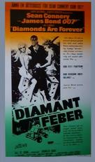 Diamonds Are Forever - Swedish Movie Poster (xs thumbnail)