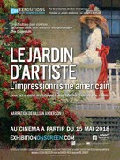 The Artist&#039;s Garden: American Impressionism - French Movie Poster (xs thumbnail)