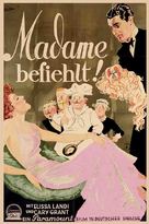 Enter Madame - German Movie Poster (xs thumbnail)
