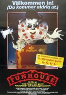 The Funhouse - Swedish Movie Poster (xs thumbnail)