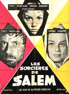 Les sorci&egrave;res de Salem - French Movie Poster (xs thumbnail)