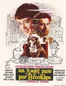 Un angelo &egrave; sceso a Brooklyn - Spanish Movie Poster (xs thumbnail)
