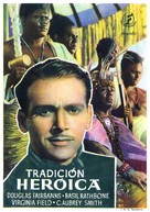 The Sun Never Sets - Spanish Movie Poster (xs thumbnail)