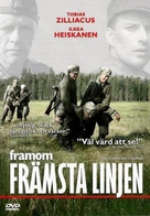 Framom fr&auml;msta linjen - Finnish DVD movie cover (xs thumbnail)