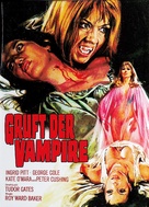 The Vampire Lovers - German Blu-Ray movie cover (xs thumbnail)