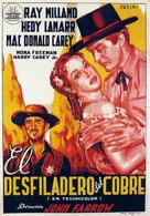 Copper Canyon - Spanish Movie Poster (xs thumbnail)