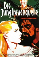 Jungfruk&auml;llan - German Movie Poster (xs thumbnail)