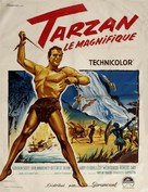 Tarzan the Magnificent - French Movie Poster (xs thumbnail)