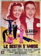 Le destin s&#039;amuse - French Movie Poster (xs thumbnail)