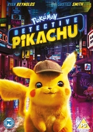 Pok&eacute;mon: Detective Pikachu - British DVD movie cover (xs thumbnail)
