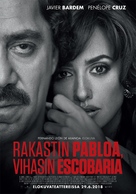 Loving Pablo - Finnish Movie Poster (xs thumbnail)