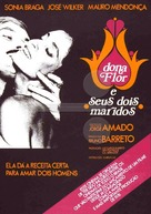 Dona Flor e Seus Dois Maridos - Brazilian Movie Poster (xs thumbnail)