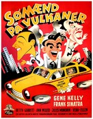 On the Town - Danish Movie Poster (xs thumbnail)