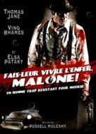 Give &#039;em Hell, Malone - French DVD movie cover (xs thumbnail)