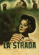 La strada - Spanish Movie Poster (xs thumbnail)