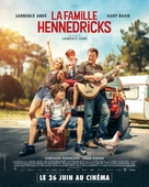 La Famille Hennedricks - French Movie Poster (xs thumbnail)