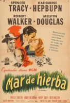 The Sea of Grass - Argentinian Movie Poster (xs thumbnail)