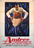 Andrea - Wie ein Blatt auf nackter Haut - Italian Movie Poster (xs thumbnail)