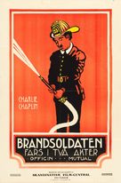 The Fireman - Swedish Movie Poster (xs thumbnail)