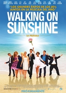 Walking on Sunshine - Spanish Movie Poster (xs thumbnail)