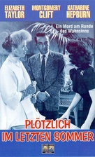 Suddenly, Last Summer - German VHS movie cover (xs thumbnail)