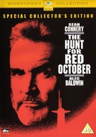 The Hunt for Red October - British DVD movie cover (xs thumbnail)