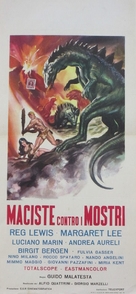Maciste contro i mostri - Italian Movie Poster (xs thumbnail)